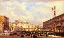 Arrival of Vittorio Emanuele II in Naples, 1860