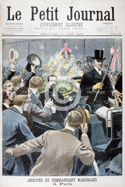 Arrival of commandant Marchand in Paris, 1899. Artist: Henri Meyer