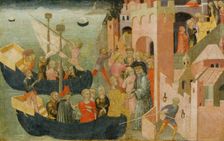 Arrival of Helen in Troy, c1430. Creator: Unknown