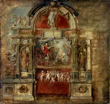Arrival of Prince Ferdinand 1634. Artist: Peter Paul Rubens