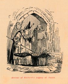 Arrival of Richard's Legacy at Rouen c1860, (c1860). Artist: John Leech