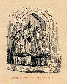 Arrival of Richard's Legacy at Rouen c1860, (c1860). Artist: John Leech