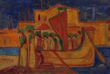 Arrival of Saint Ursula , 1914. Creator: Stenner; Hermann (1891-1914)