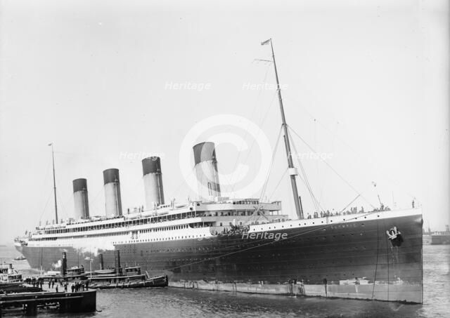 Arrival OLYMPIC, 1911. Creator: Bain News Service.