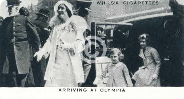 'Arriving at Olympia', 1935 (1937). Creator: Unknown.