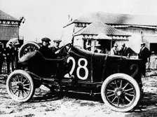 Arrol-Johnston car at the Coupe de l'Auto, Dieppe, France, 1912