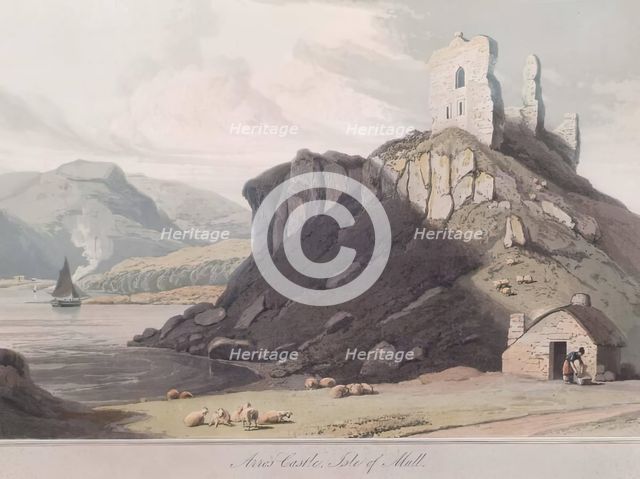 Arros Castle, Isle Of Mull. Creator: William Daniell.