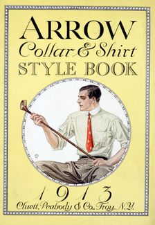 Arrow Collar and Shirt Style Book, American, 1913. Creator: Unknown