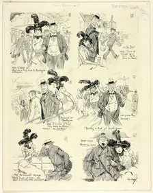Arry and Arriet, n.d. Creator: Philip William May
