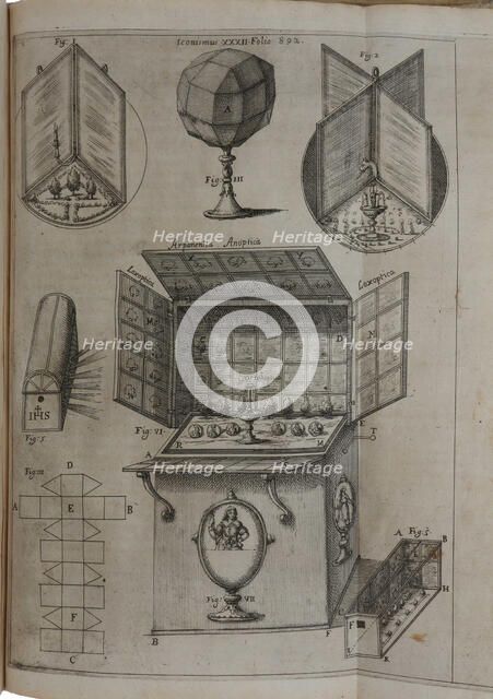 Ars magna lucis et umbrae, 1646. Creator: Kircher, Athanasius (1602-1680).