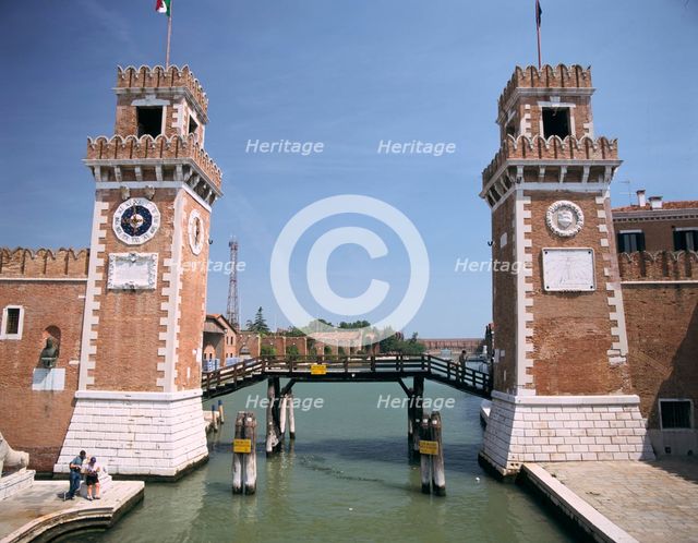 Arsenale, Venice, Italy. Creator: Peter Thompson.