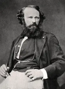 Arsene Houssaye, French novelist and poet, 1861