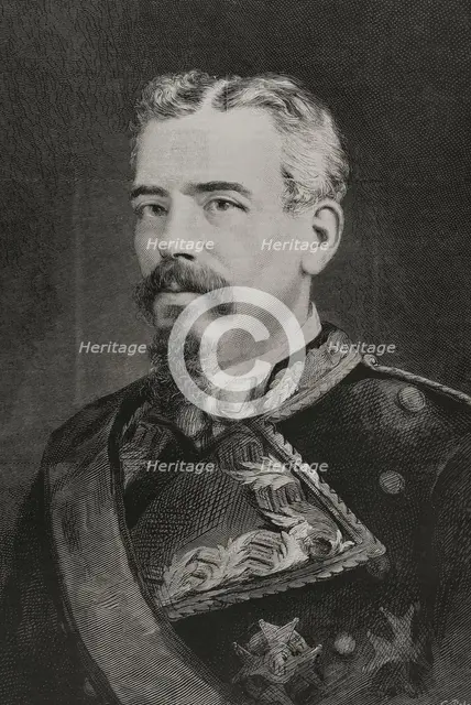 Arsenio Martínez Campos (1831-1900), Spanish army officer and politician, 1878.  Creator: Unknown.