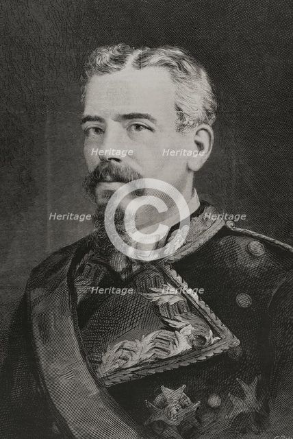 Arsenio Martínez Campos (1831-1900), Spanish army officer and politician, 1878.  Creator: Unknown.