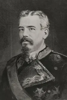 Arsenio Martínez Campos (1831-1900), Spanish army officer and politician, 1878. Creator: Unknown