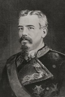 Arsenio Martínez Campos (1831-1900), Spanish army officer and politician, 1878. Creator: Unknown
