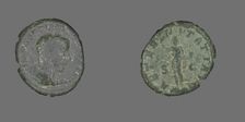 As (Coin) Portraying Emperor Gordian III, 241-243. Creator: Unknown
