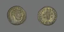 As (Coin) Portraying Emperor Galerius, 305-311. Creator: Unknown
