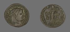 As (Coin) Portraying Emperor Galerius, 308-310. Creator: Unknown
