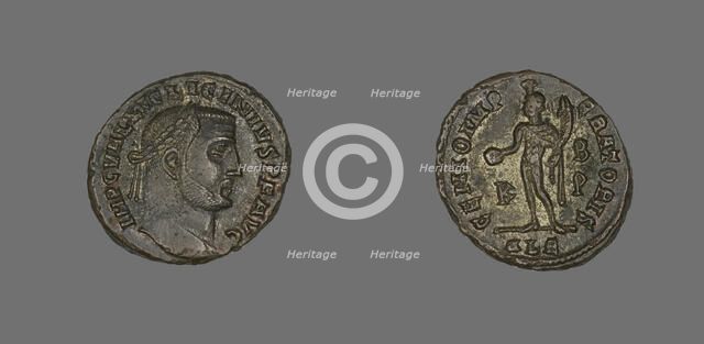As (Coin) Portraying Emperor Licinius, 308-310. Creator: Unknown.
