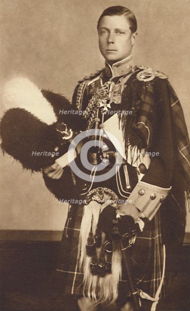 'As Colonel-in-Chief, The Seaforth Highlanders', 1937. Artist: Unknown.