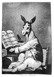 As far back as his Grandfather 1799. Artist: Francisco Goya