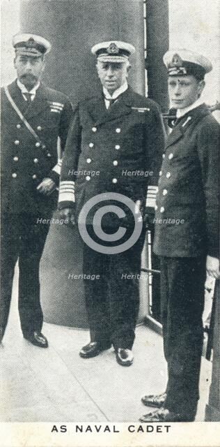 'As Naval Cadet', 1912 (1937). Artist: Unknown.