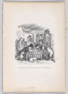 As soon as I set foot on the island... from Scenes from the Private and Public Life..., ca. 1837-47. Creator: Jean Ignace Isidore Gerard