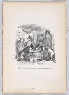 As soon as I set foot on the island... from Scenes from the Private and Public Life..., ca. 1837-47. Creator: Jean Ignace Isidore Gerard