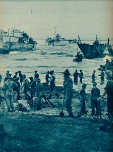 As the Sun Came Up On Invasion Day: With Pick and Shovel the Way is Cleared 1943-44