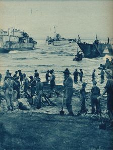 As the Sun Came Up On Invasion Day: With Pick and Shovel the Way is Cleared 1943-44