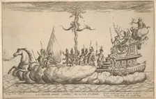 Asterion, from the series Vessels of the Argonauts for the wedding celebration of Cosimo..., 1608. Creator: Remigio Cantagallina