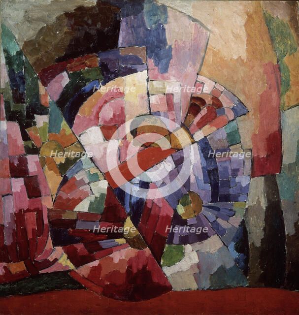 Asters, 1913. Artist: Lentulov, Aristarkh Vasilyevich (1882-1943)