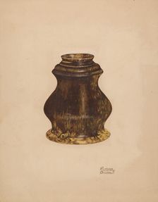Asthma Jar, c. 1938. Creator: Richard Barnett