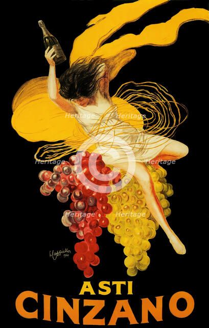 Asti Cinzano , 1910. Creator: Cappiello, Leonetto (1875-1942).