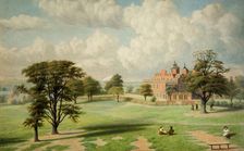 Aston Hall From The Park, 1891. Creator: Charles Ashmore