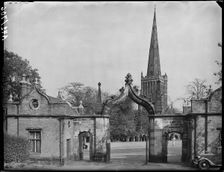 Aston Hall, Gateway, Witton Lane, Aston Park, Aston, Birmingham, 1941. Creator: George Bernard Mason