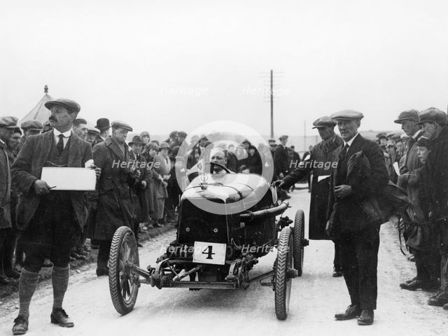 Aston Martin at a motor racing event, 1922. Artist: Unknown