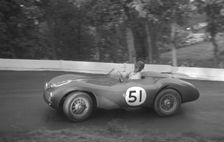 Aston Martin DB3S, Dennis Poore,Prescott hill climb 1954. Creator: Unknown