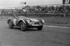 Aston Martin DB3S, Peter Blond , Goodwood 1957. Creator: Unknown