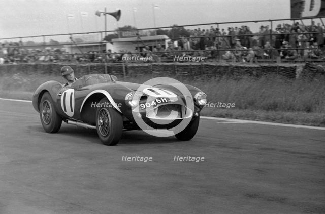 Aston Martin DB3S, Peter Blond , Goodwood 1957. Creator: Unknown.