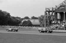 Aston Martin DB3S, Reg Parnell, Aintree 1955. Creator: Unknown