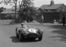 Aston Martin DB3S, Reg Parnell, Aintree 1955. Creator: Unknown