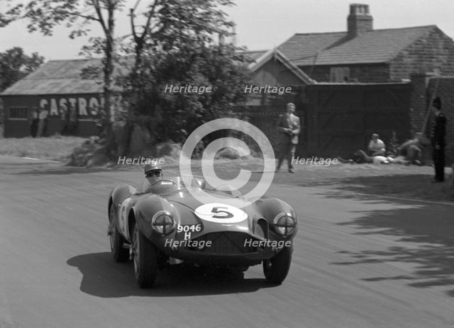 Aston Martin DB3S, Reg Parnell, Aintree 1955. Creator: Unknown.