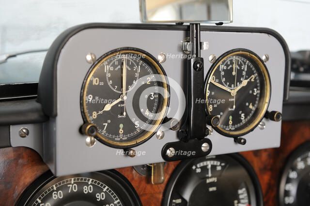 Aston Martin DB2-4 works 1956. Artist: Simon Clay.