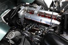 Aston Martin DB2-4 works 1956. Artist: Simon Clay