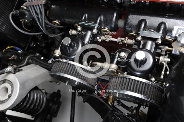 Aston Martin DB2-4 works 1956. Artist: Simon Clay.