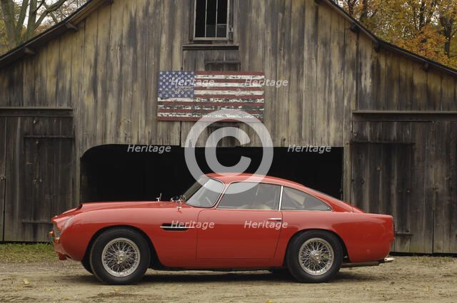 Aston Martin DB4 GT by Touring 1960. Artist: Simon Clay.