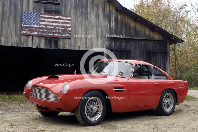 Aston Martin DB4 GT by Touring 1960. Artist: Simon Clay.