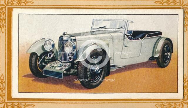 'Aston Martin Four-Seater Tourer', c1936. Artist: Unknown.